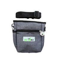 Outdoor Waist Bag Dog Treat Training Pouch Dog Treat Pouch With Built-In Poop Bag Dispenser 3 Ways To Ware