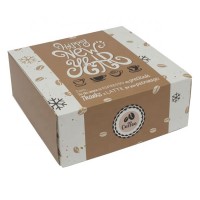 Christmas Gift doll packaging paper box wholesale corrugated kraft paper box with PVC window