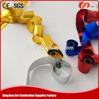 China manufacturer made colorful metallic foil streamer