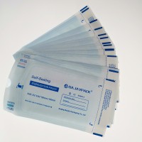 ISO13485 certified self-sealing sterilization pouch for steam and eo sterilization