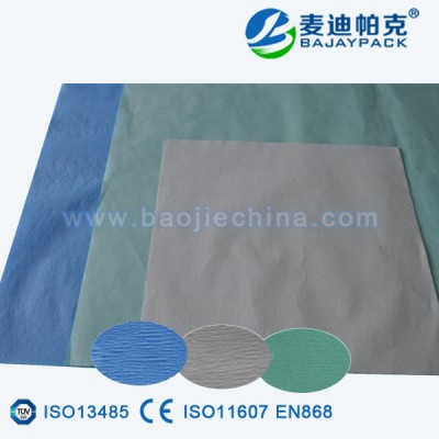 High quality Sterilization crepe paper material for dentist doctor