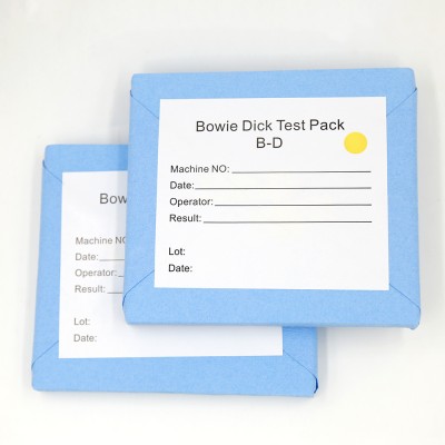 Medical Bowie Dick Test Pack For Autoclave Sterilization