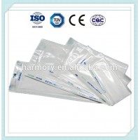 self sealing sterilization pouches for medical disposable product for terminally steriled packaging